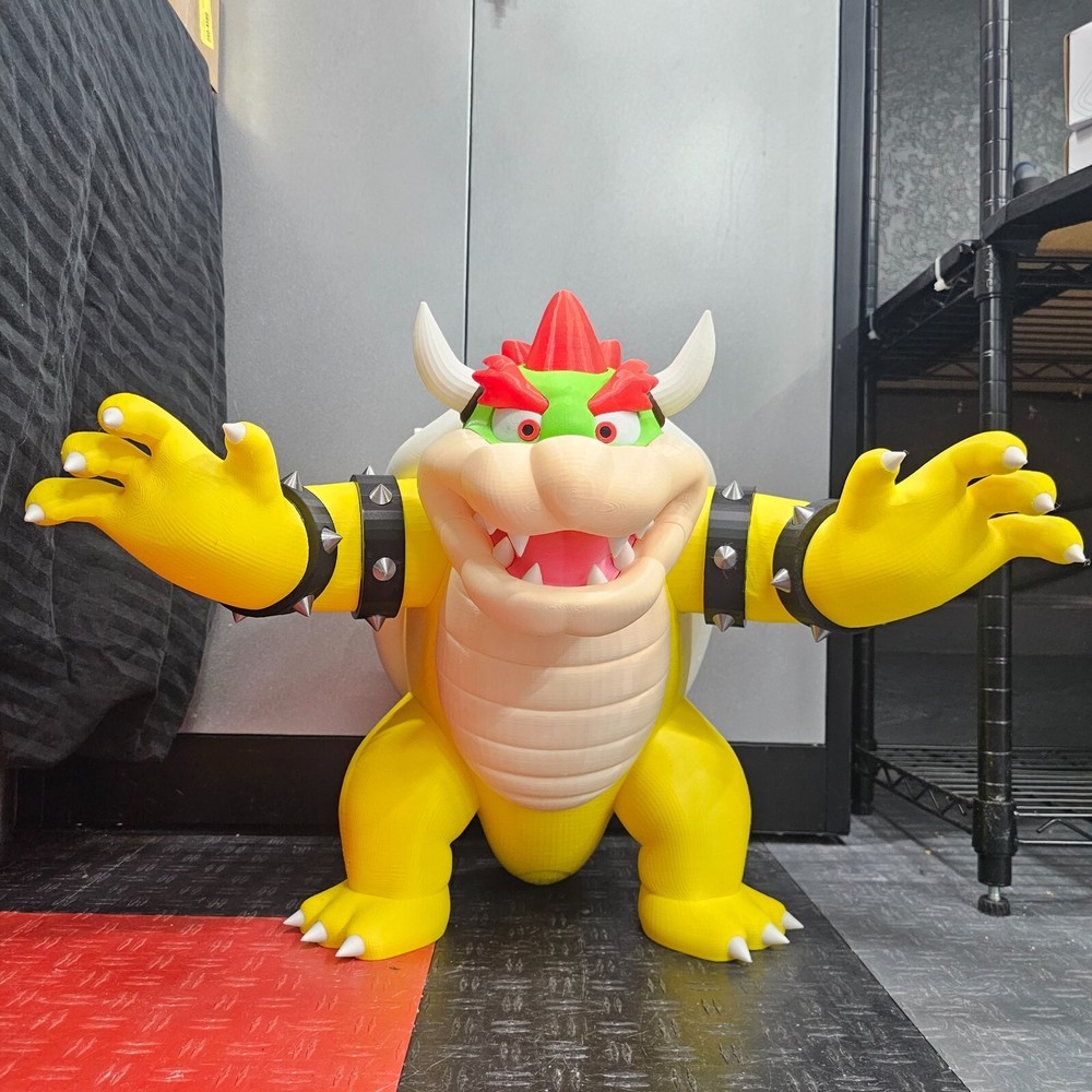 Bowser From Mario! - 3D Printed! - Small – A Colossal Marvel!