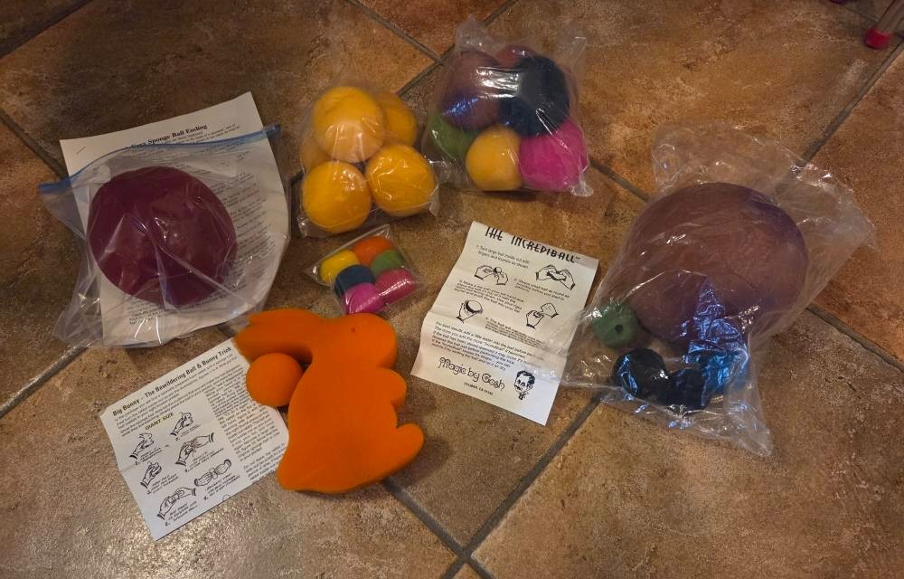 Sponge Lot by Gosh Magic Mentalism Tricks