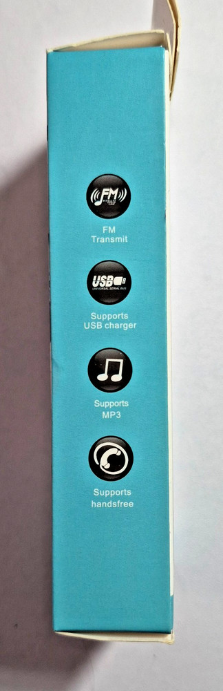 Bluetooth Car Charger Dual USB 5V/2A