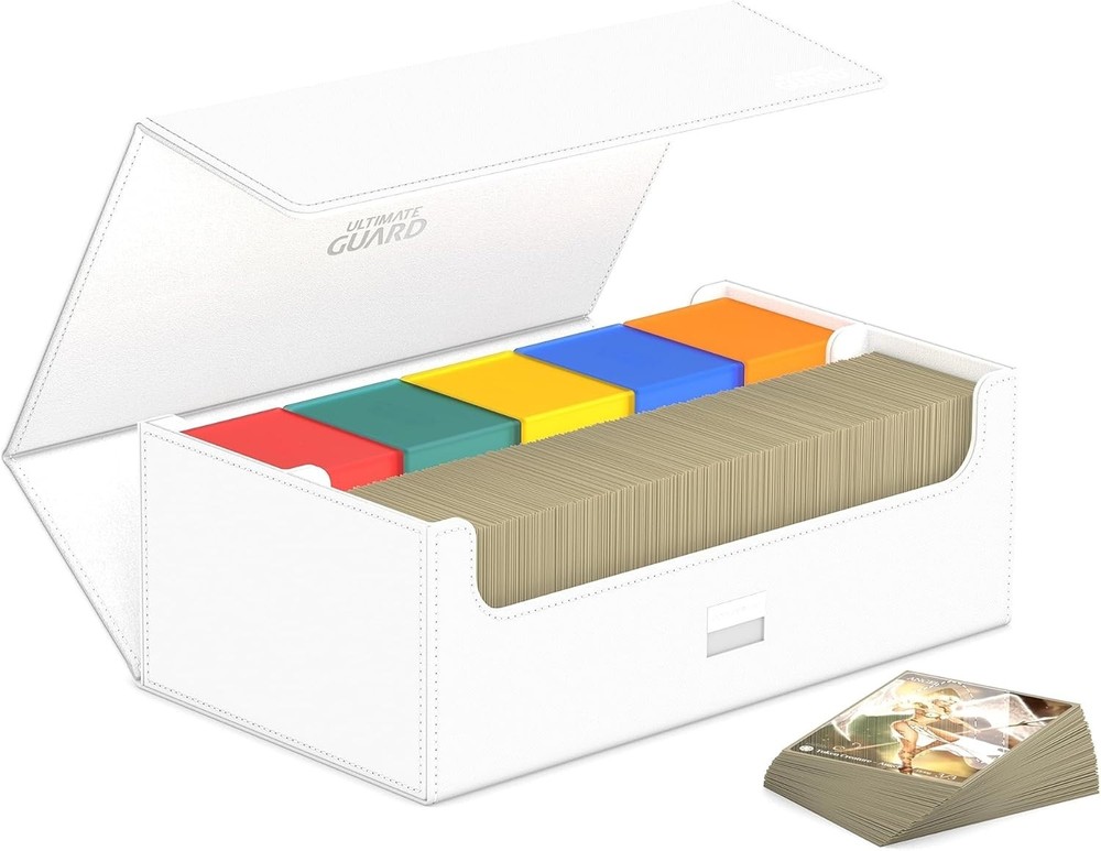 Ultimate Guard Arkhive 800+ Xenoskin White Deck Case - New Condition
