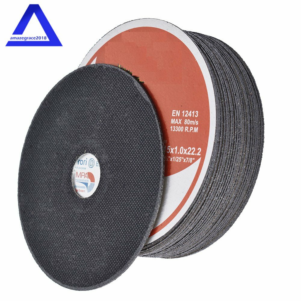 50 Pack 4-1/2"×.040"×7/8" Cut-off Wheel-Metal Stainless Steel 4.5" Cutting Discs