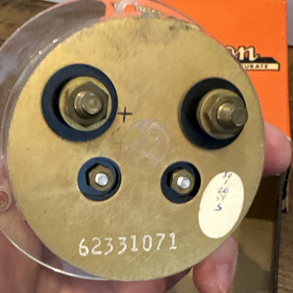 Simpson W-8061A-6 Panel Meter 0-400 DC Amperes