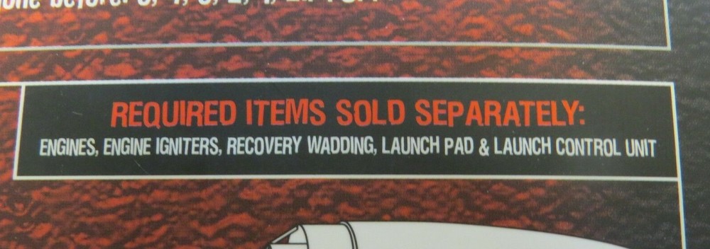 KISS ROCK & ROLL OVER FLYING MODEL ROCKET KIT UNUSED IN BOX 2012