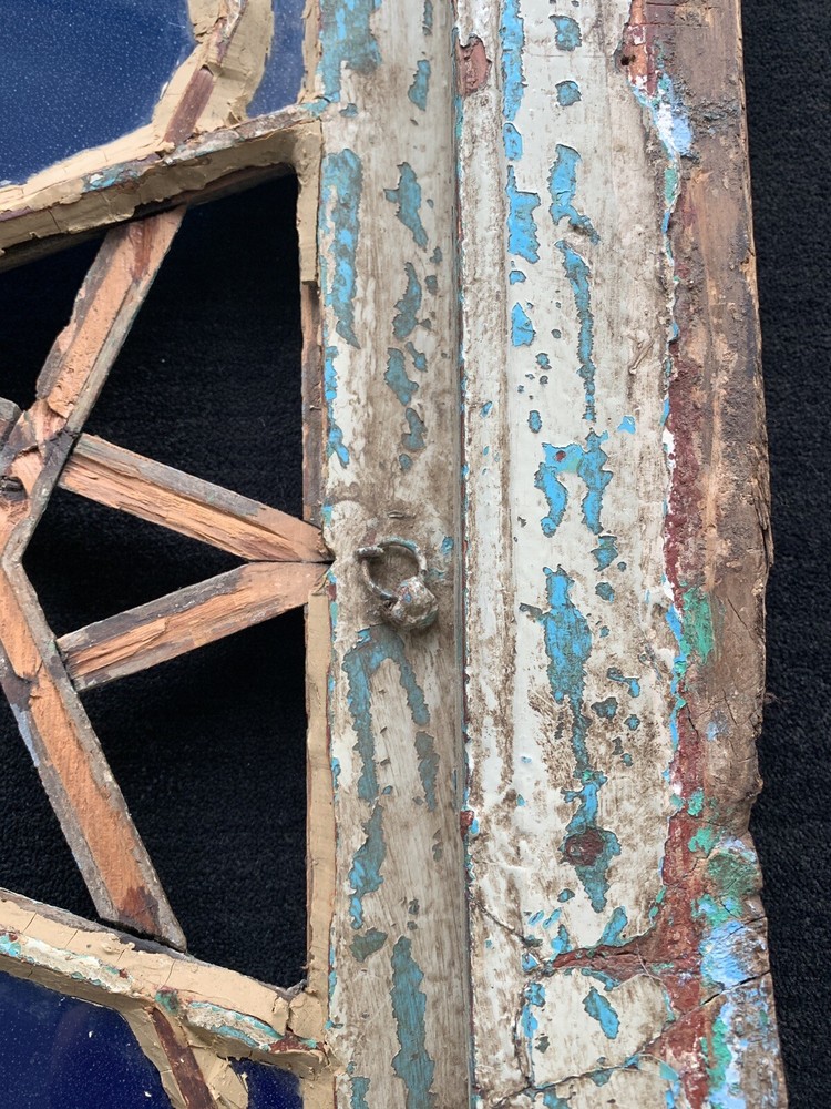 Window Architectural Salvage - Star Pattern - Mortise & Tenon Construction