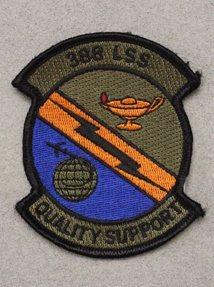USAF Air Force Patch 270: 388th Logistics Support Squadron - subdued