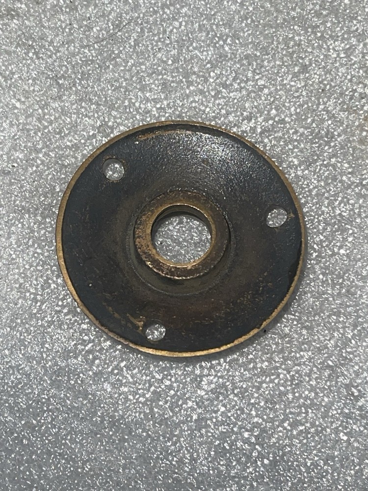Antique Sargent Solid Brass Door Knob Rosette.