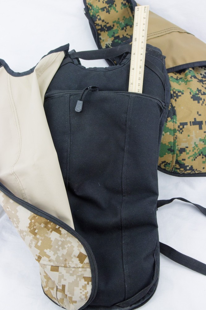 Hydration Carrier/Backpack, NO BLADDER, Two Changeable Camo Types