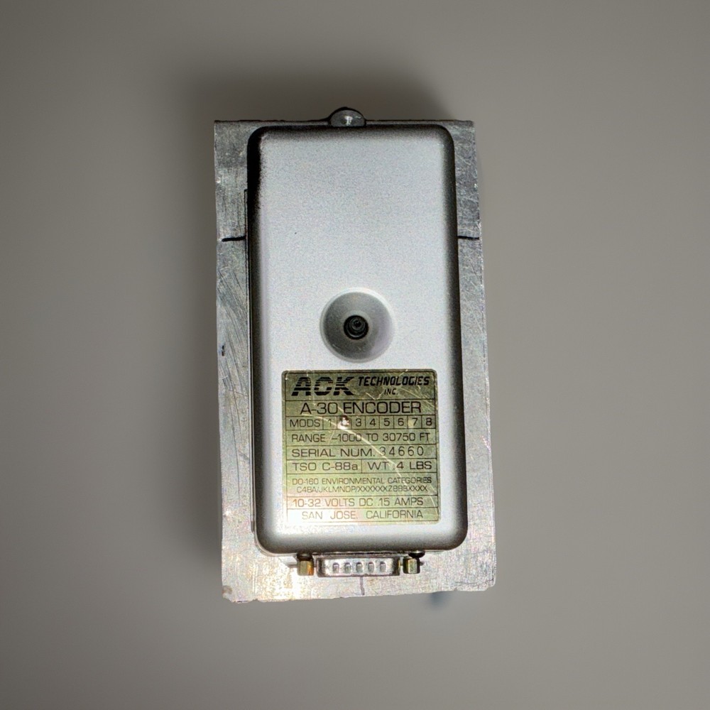 ACK Technologies A-30 Encoder  (As Removed For Upgrade)