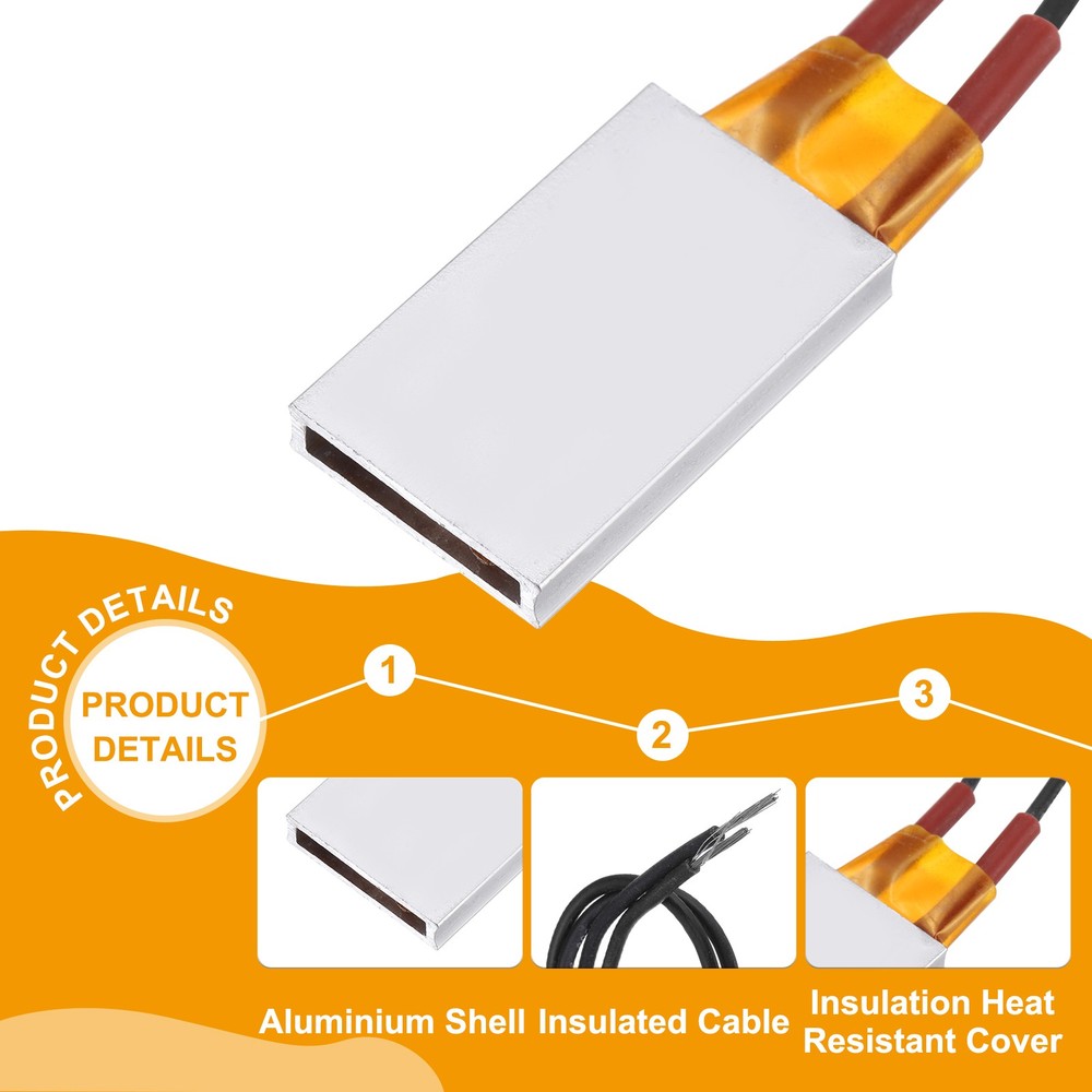 PTC Heating Element 12V 2W-50W 70C PTC Heating Plate