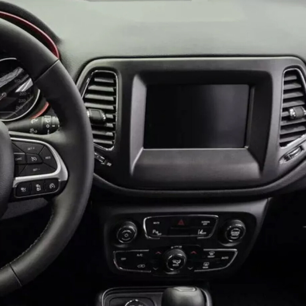 7" LCD Touch Screen w/ Frame For 2017-2020 Jeep Compass Radio Navigation Replace