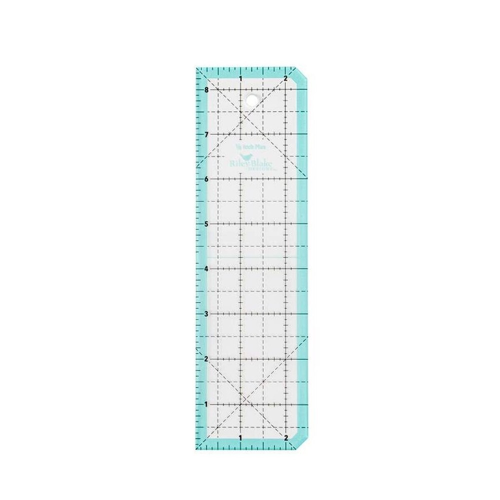 Riley Blake 1/4" Plus Ruler Template 2.5" x 8.5" Rectangle