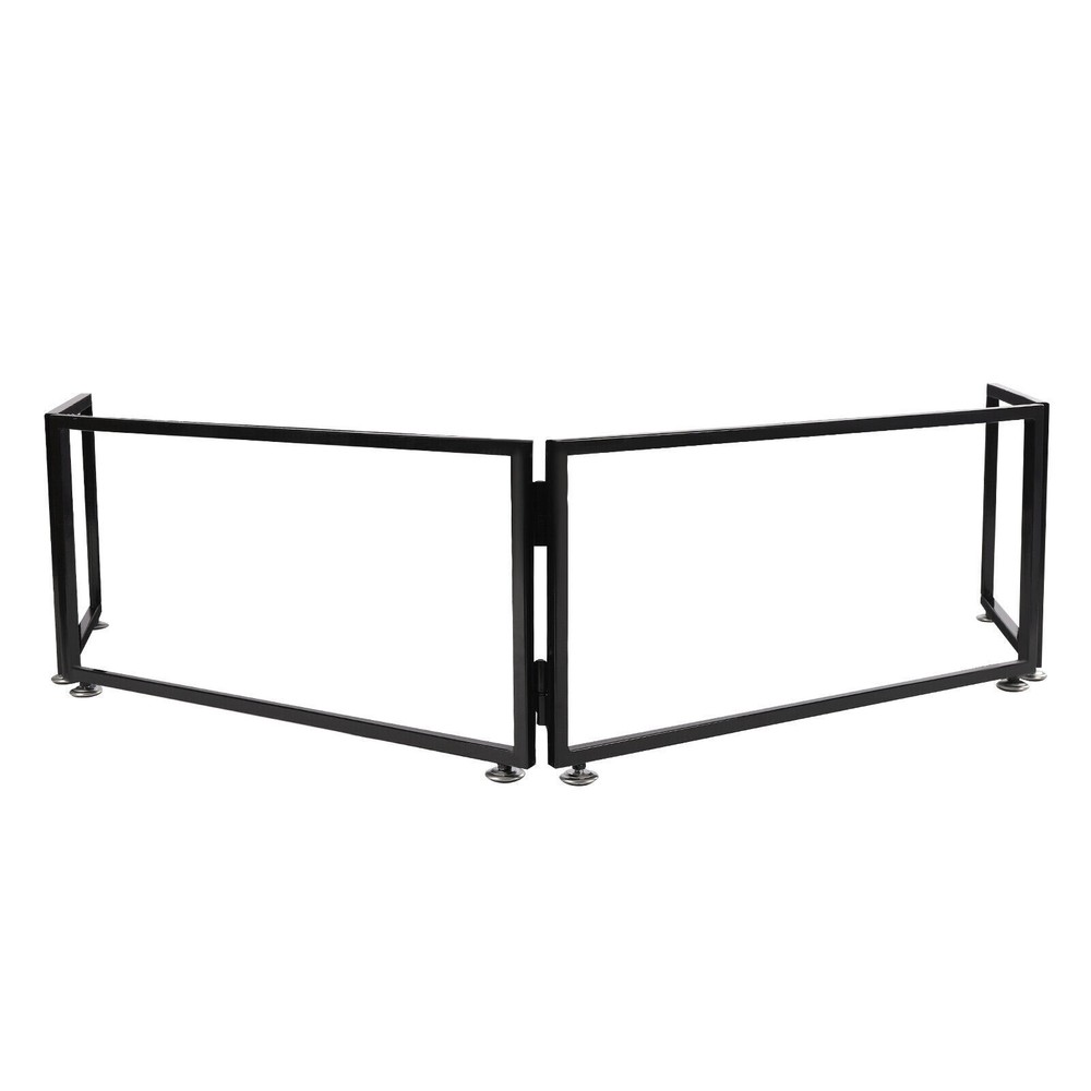 Portable Event Facade 4 Sections Tabletop DJ Booth Foldable Cover Screen] US HOT