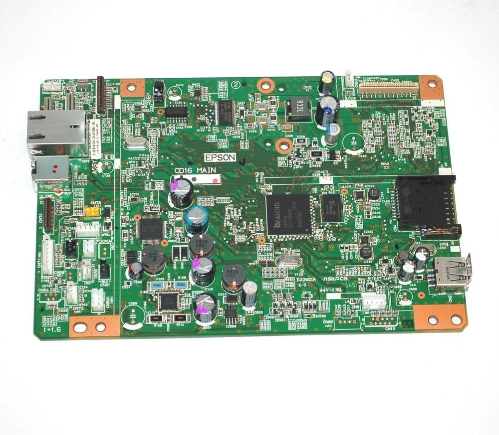 Epson WorkForce WF-3620 Printer Main Logic Board / Formatter WF3620