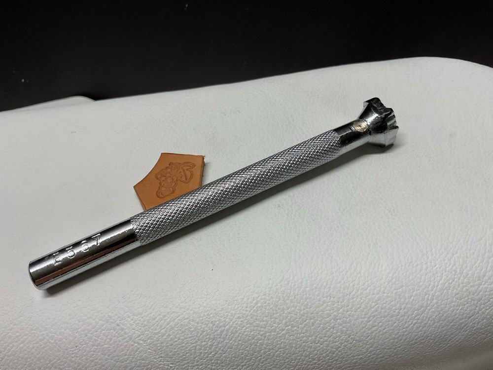 CRAFT JAPAN #E567 Leather Carving Stamping Tool (Ref#16)