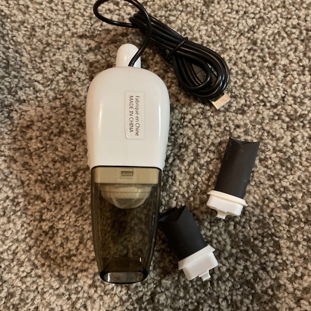 Mini Vacuum Original Workshop Mini Computer USB Enabled Brush Attachment NEW