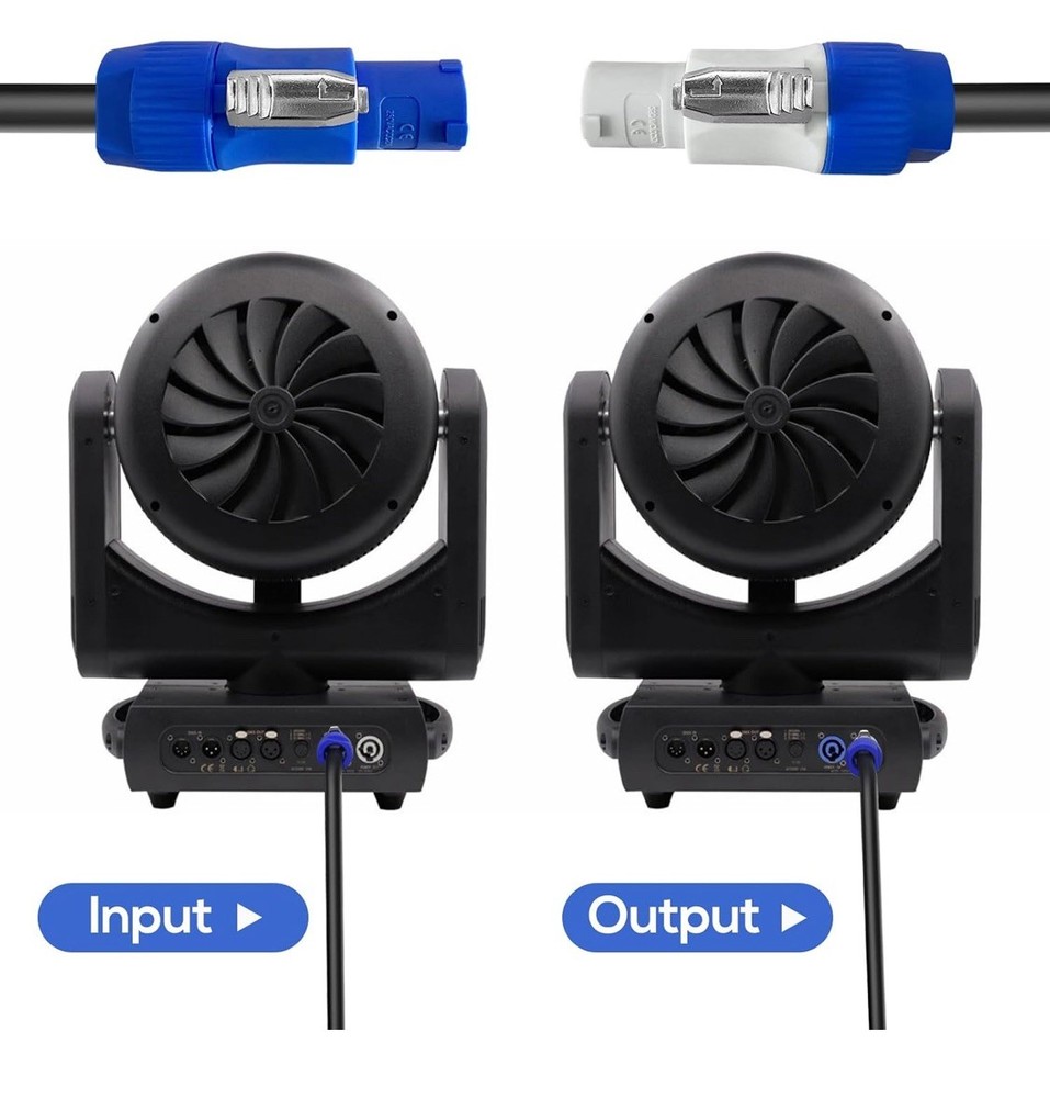 PowerCON to PowerCON Professional Audio Cable