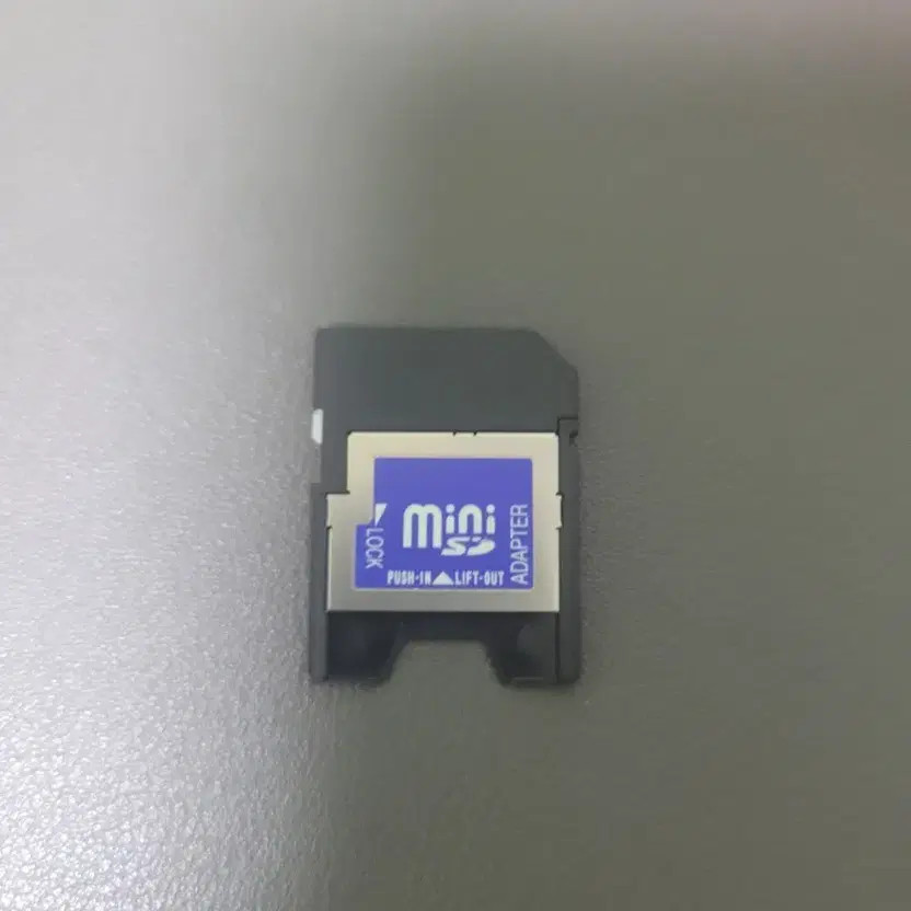 Mini SD Card Adapter with Lock Function Digital Accessory