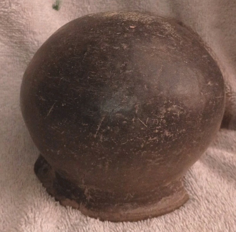 Great Antique Ancestral Pueblo Jar Pottery Bowl