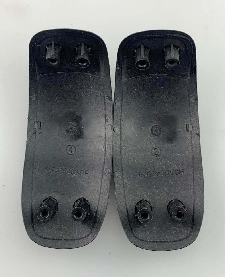 TUMI Luggage Black Plastic Top Corner Replacements - (Left & Right)
