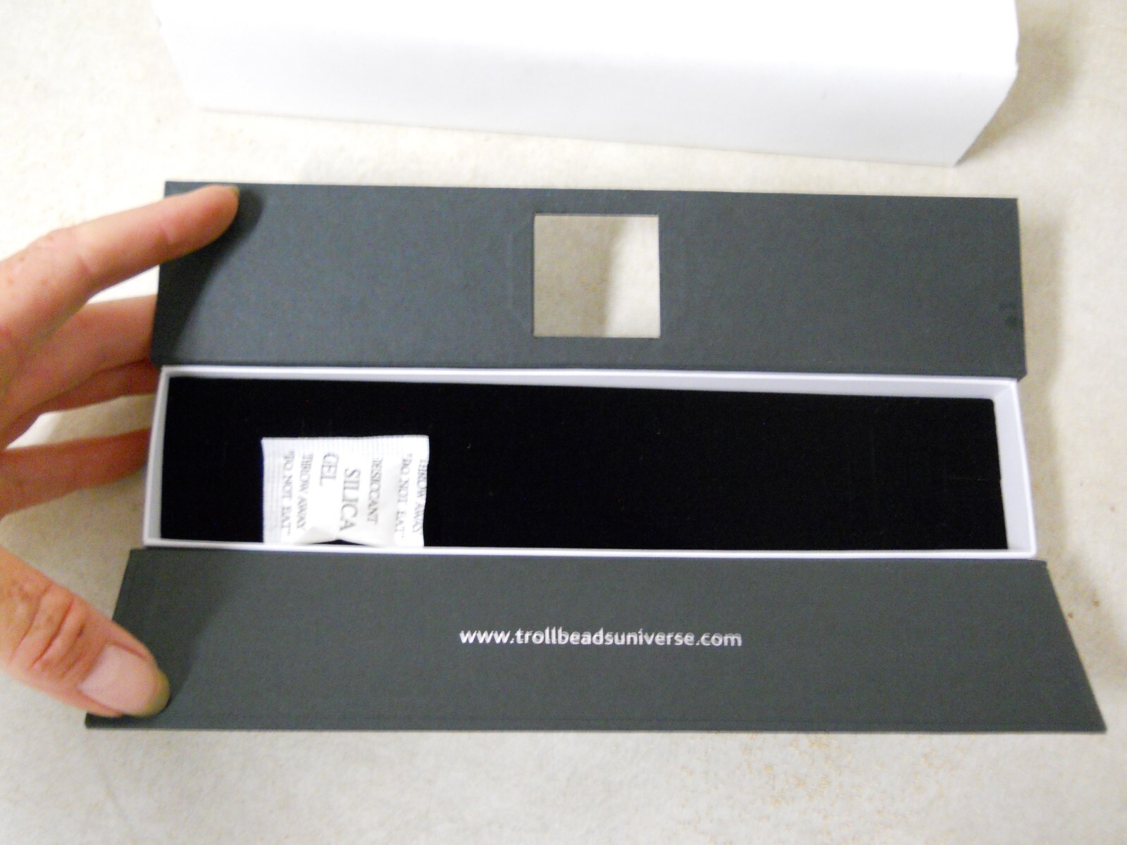 Trollbeads Long Lined Bracelet Gift Boxes Rectangle Lot of 3