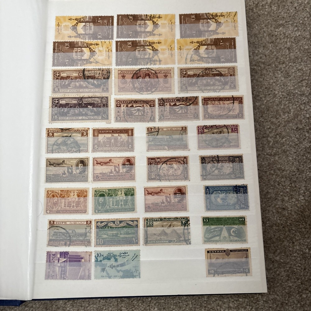 Egypt’ Unchecked Stockbook Mint BC1335