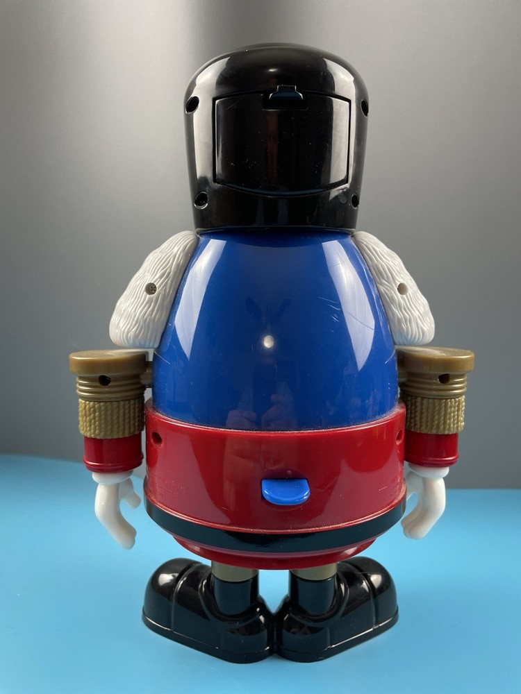 M&M Christmas Nutckracker Candy Dispenser Blue M&M