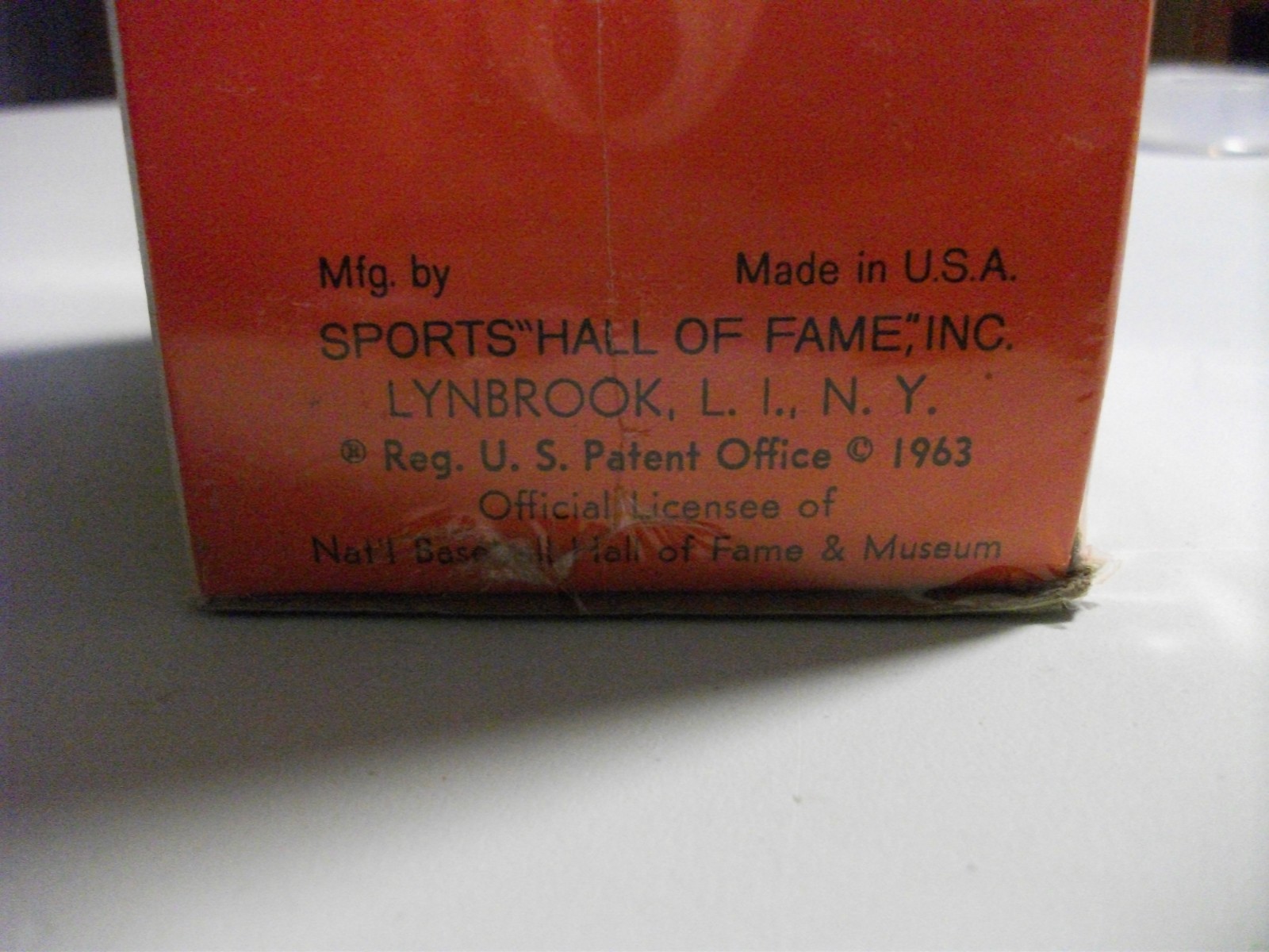 Honus Wagner 1963 MLB Baseball Sports Hall Of Fame Bust In Box Immortal Stars