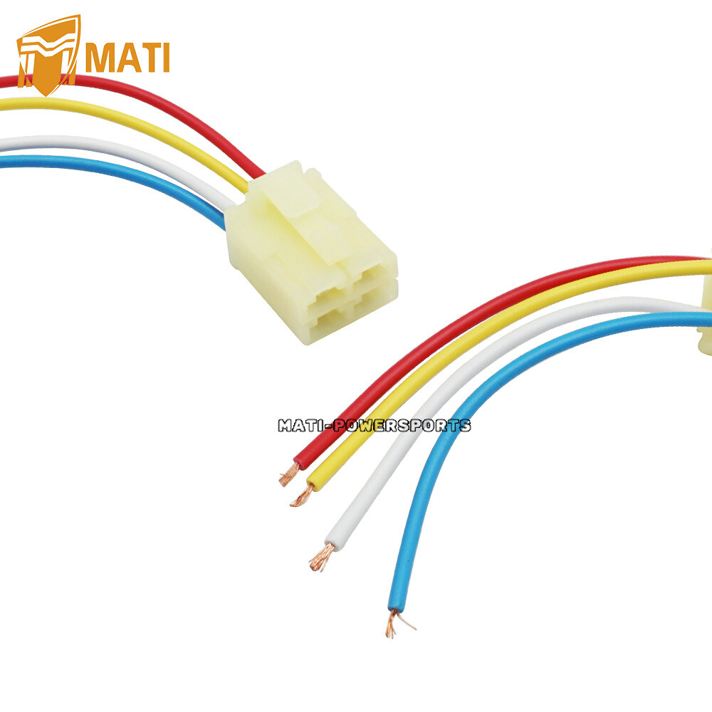 Starter Solenoid Relay & Plug Kit for Yamaha Bear Tracker 250 YFM250 1999-2004