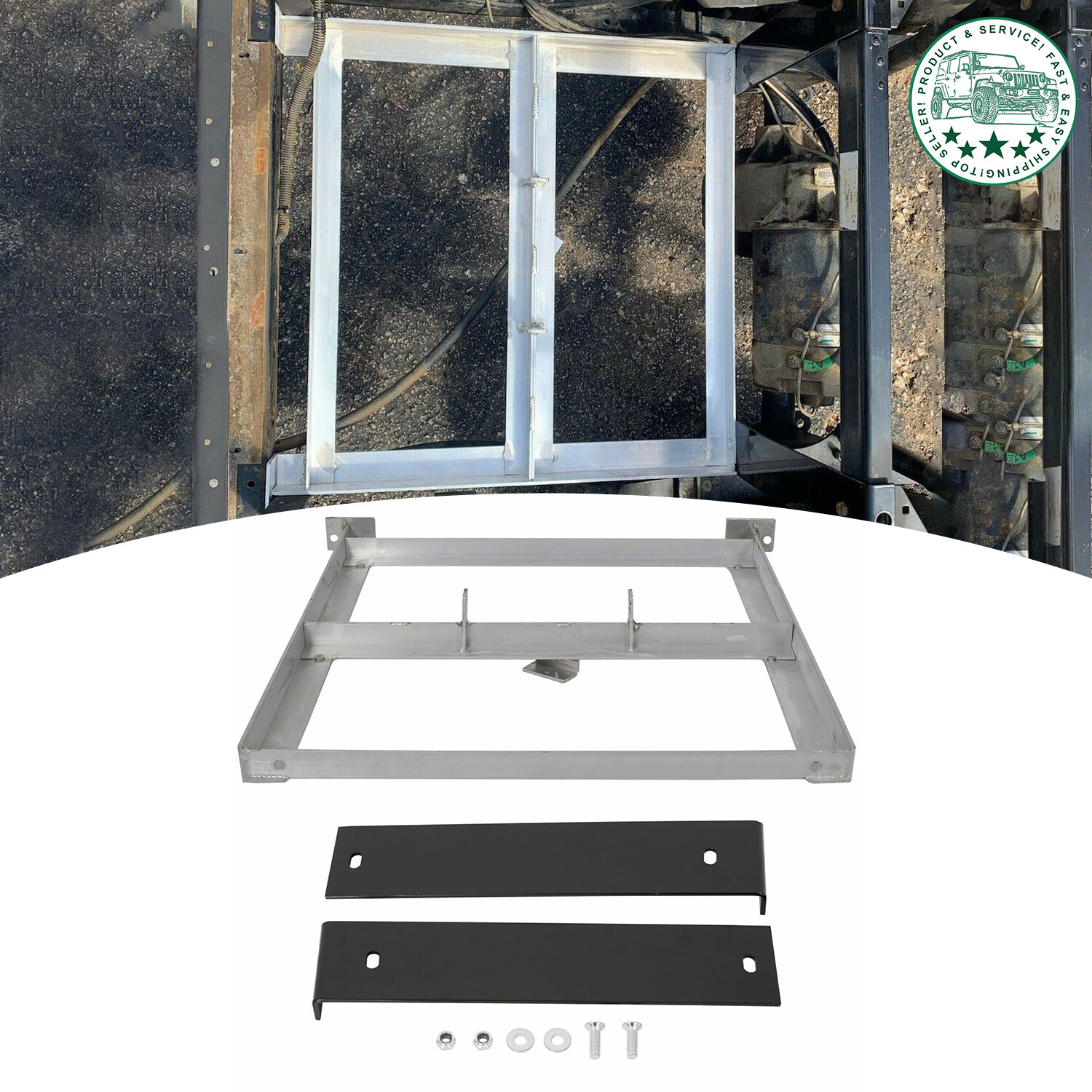 BATTERY TRAY For 1994-2013 EZGO 36V TXT / MEDALIST GOLF CART Aluminum