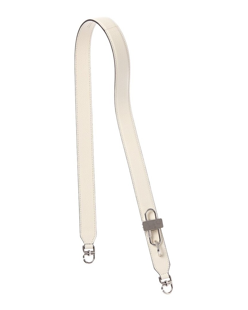 Givenchy Lock Leather Shoulder Strap Women's White