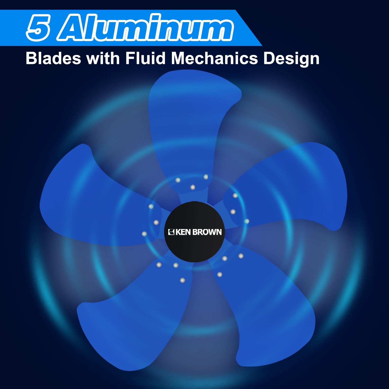 18 Inch Industrial Oscillating Wall Mount Fan 4200CFM 3- Speed