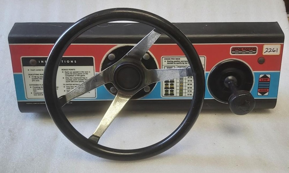 ATARI POLE POSITION Arcade Game STEERING Assembly (2261)