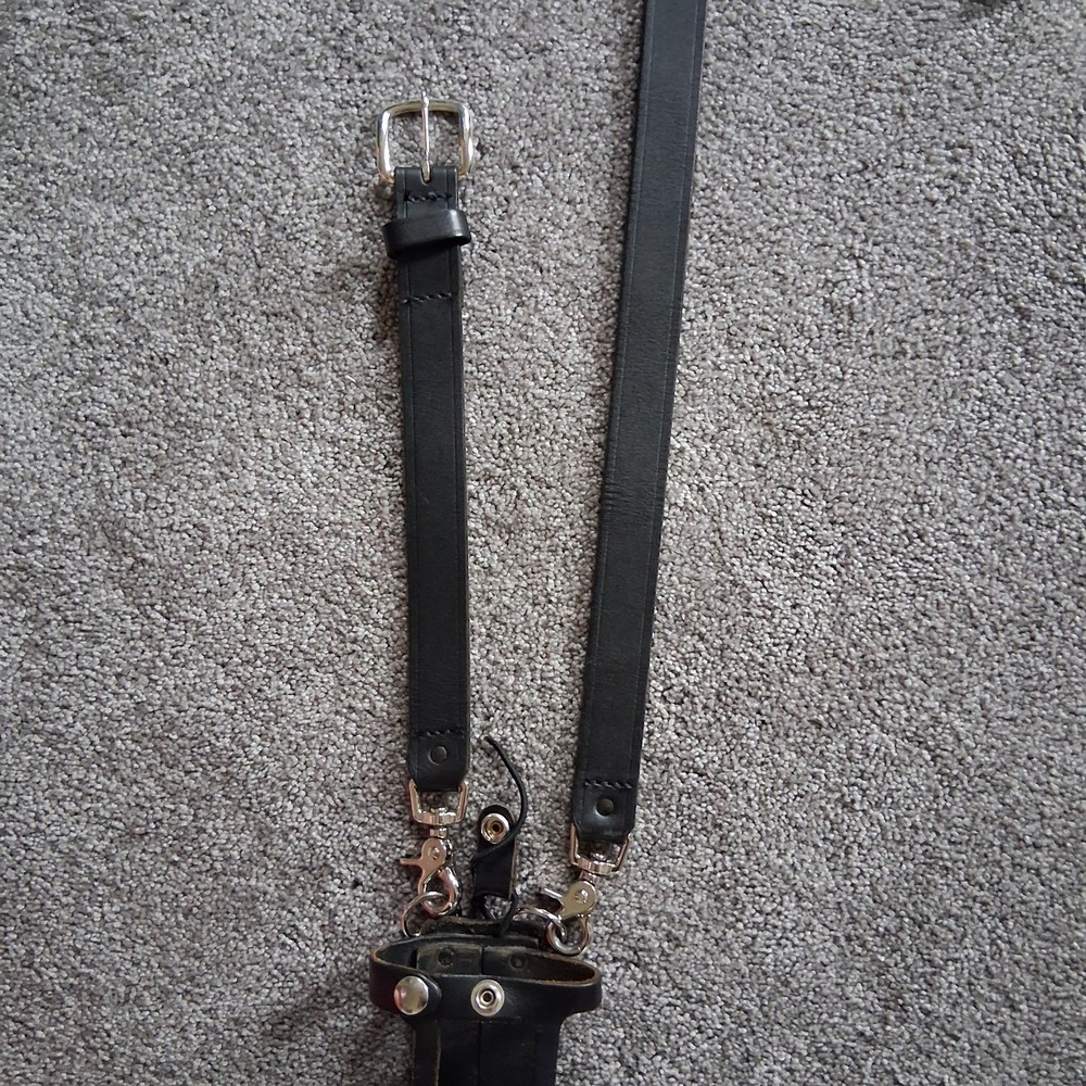 Boston Leather Bundle Three Items- Anti-Sway Strap for Radio Strap