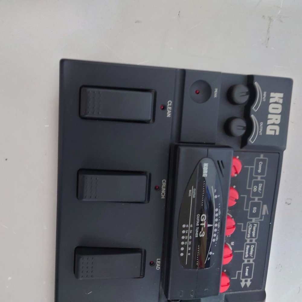Korg G3 Guitar Multi Effect Pedal Guitar Performance Processor custom item japan