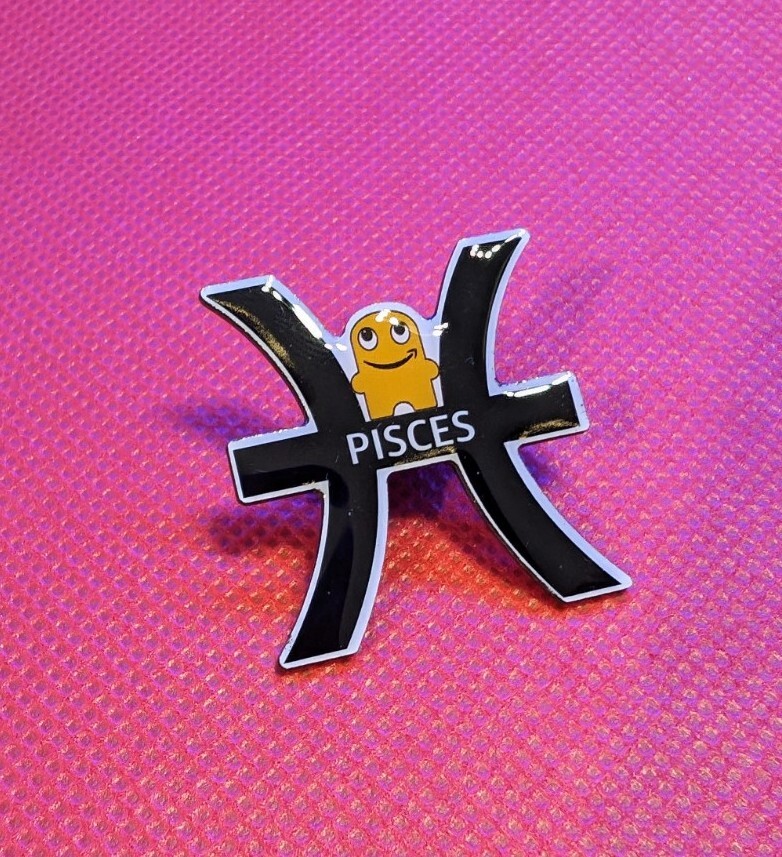 Amazon PECCY Pin Zodiac sign Pisces NEW
