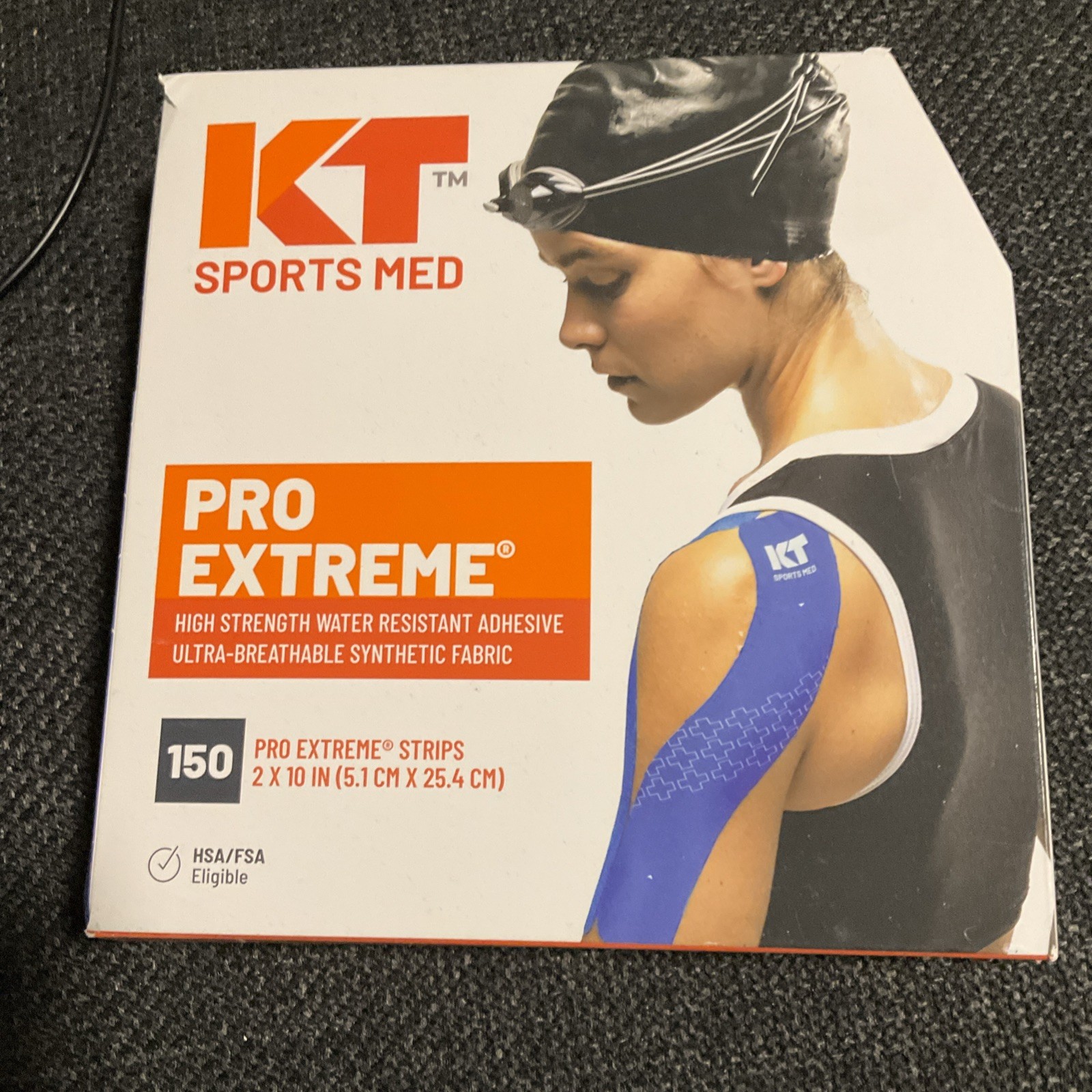 KT Tape Pro Extreme Epic 150 Strip 10" Precut jumbo KT BRANDED TAPE New