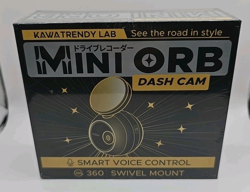 KAWA Mini Orb Car Camera Dash Cam - Voice Control