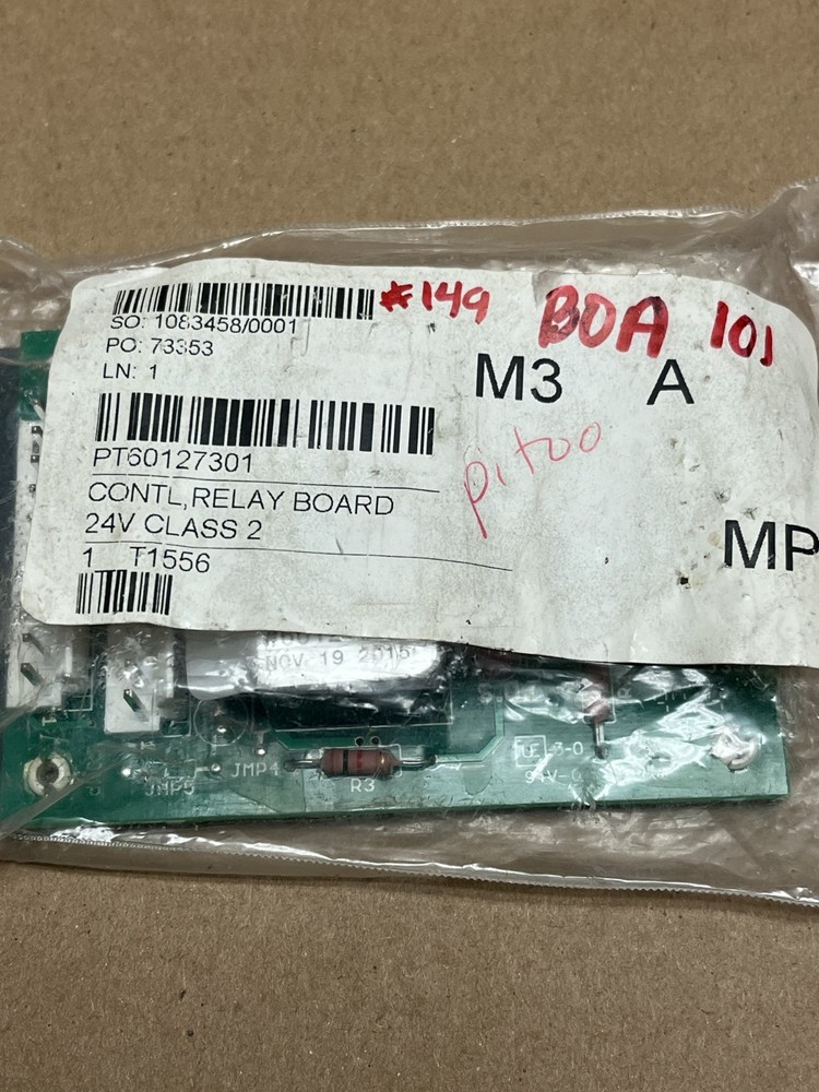 Pitco PT60127301 Relay Board