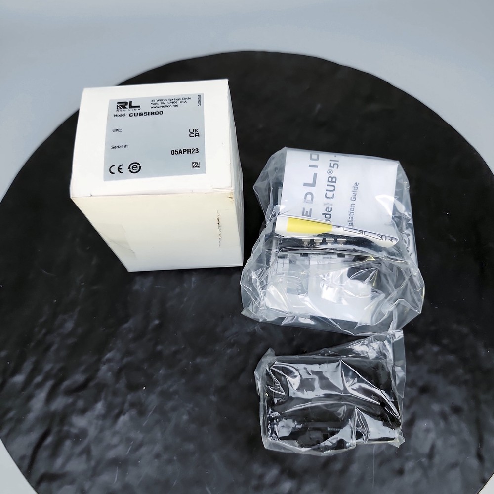 NEW Red Lion CUB51B00 5 Digit DC Current Panel Meter Indicator Display ✅