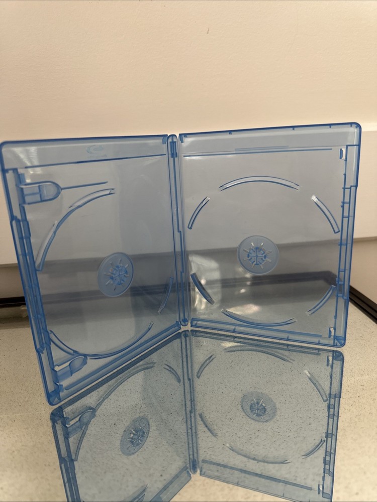 9 Blu Ray Double 2 Disc Cases,  12mm