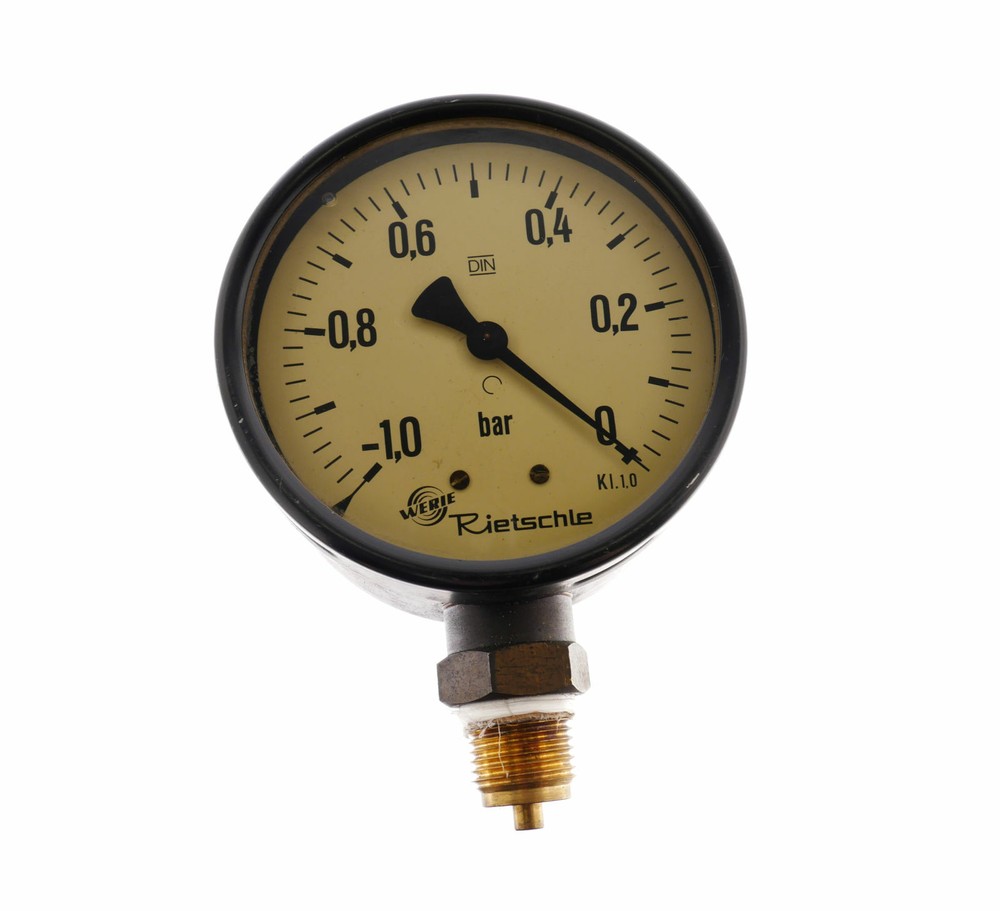 WERIE RIETSCHLE -1,0 BAR MANOMETER