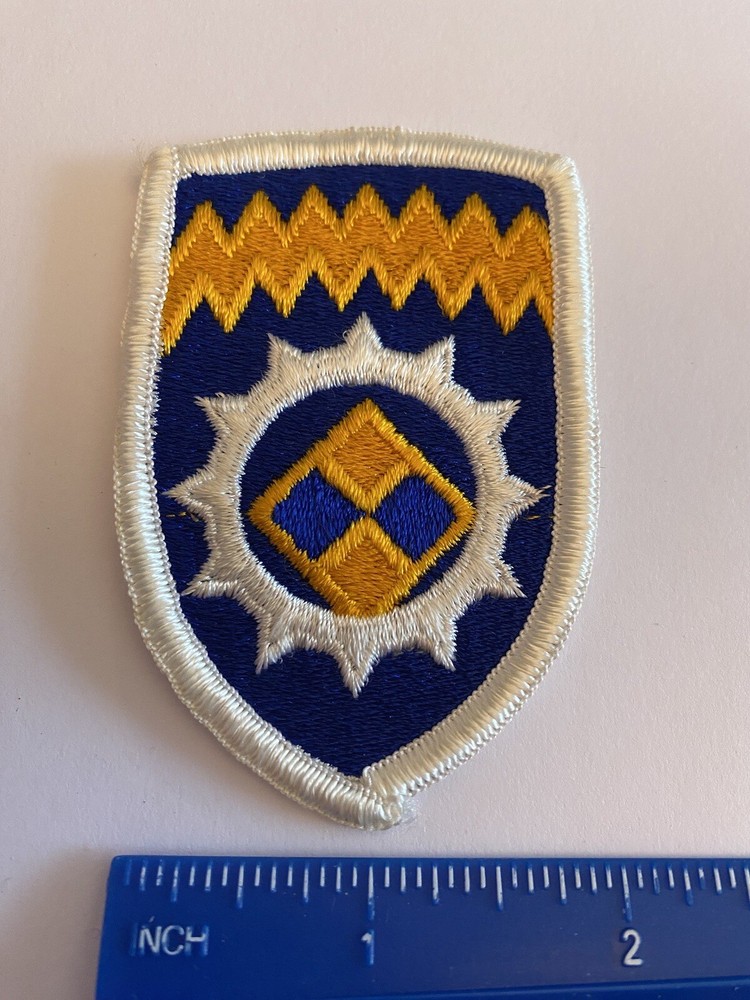 US Army Alaska Support Command Patch Full Color Patch INV5413