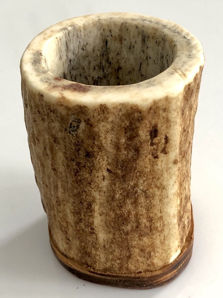 Vintage Deer Antler Toothpick Holder