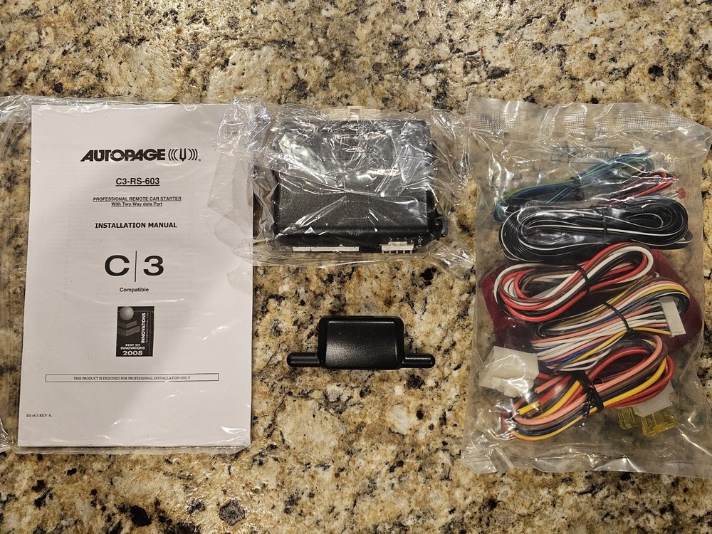 AutoPage C3-RS603 NEW Remote Car Start, Trunk Release, Keyless Entry - Open Box