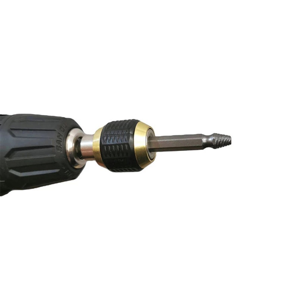 50mm 1/4 In Hex Handle Quick Coupling Drill Bit Quick Change Adapter Converter