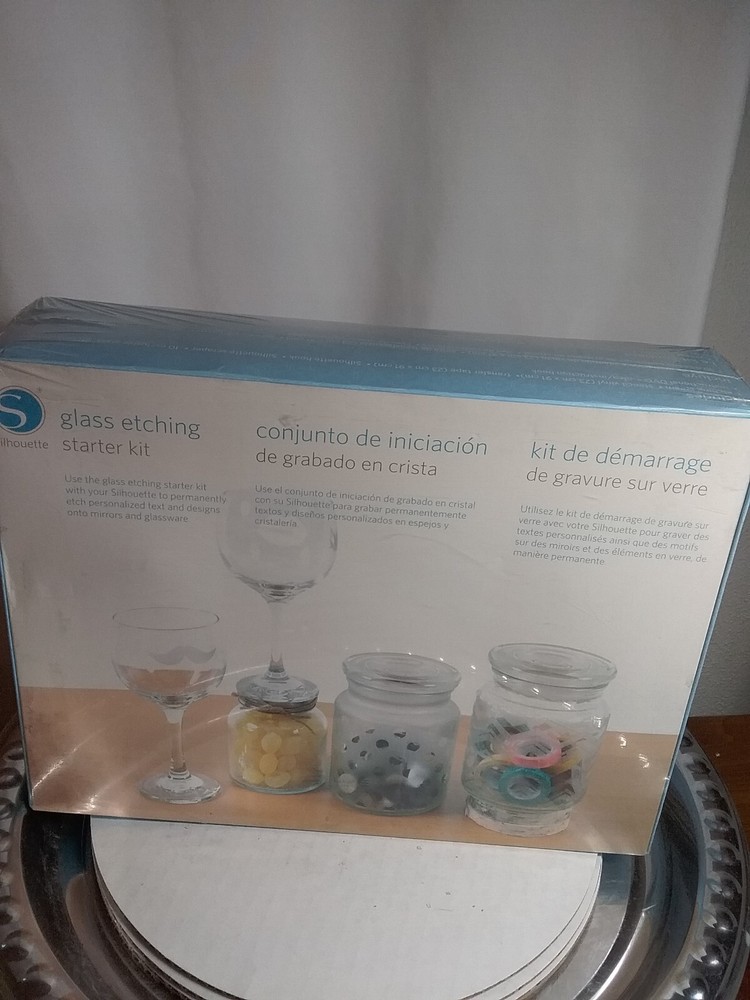 Glass Etching Starter Kit New in Box