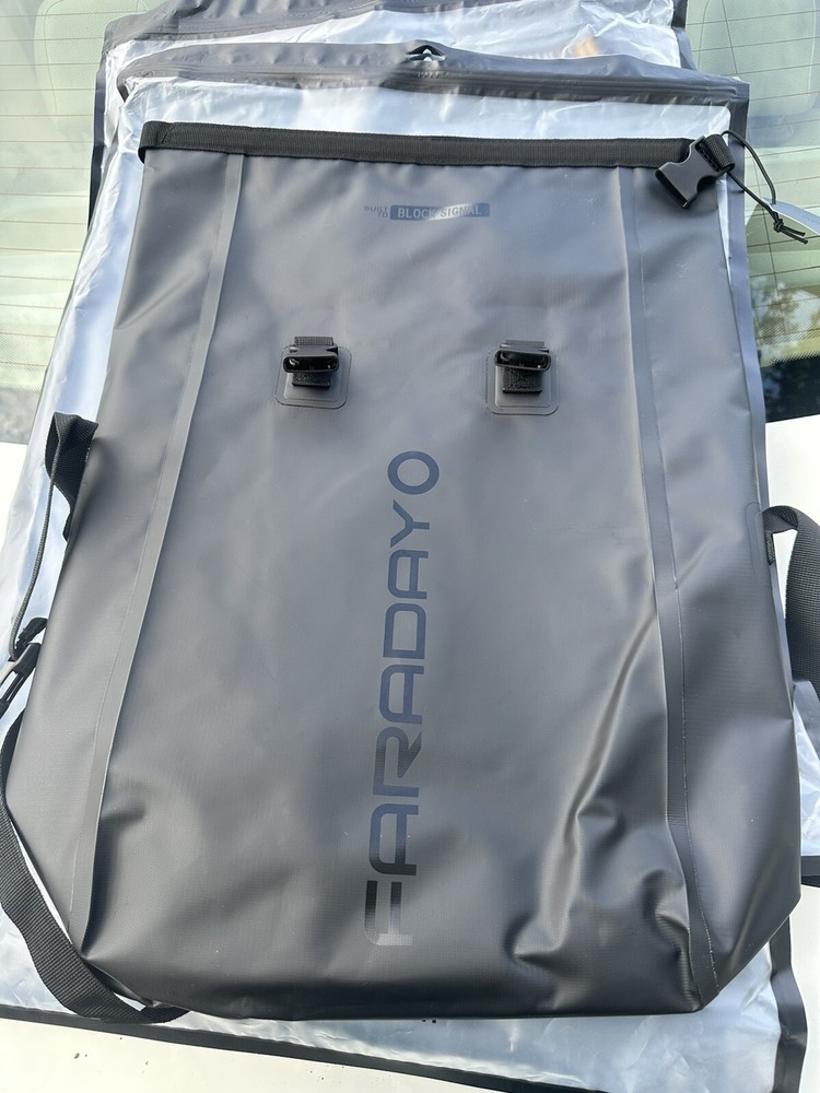Waterproof Faraday Dry Bag - 17L Backpack - Fast, Easy Access Shielding