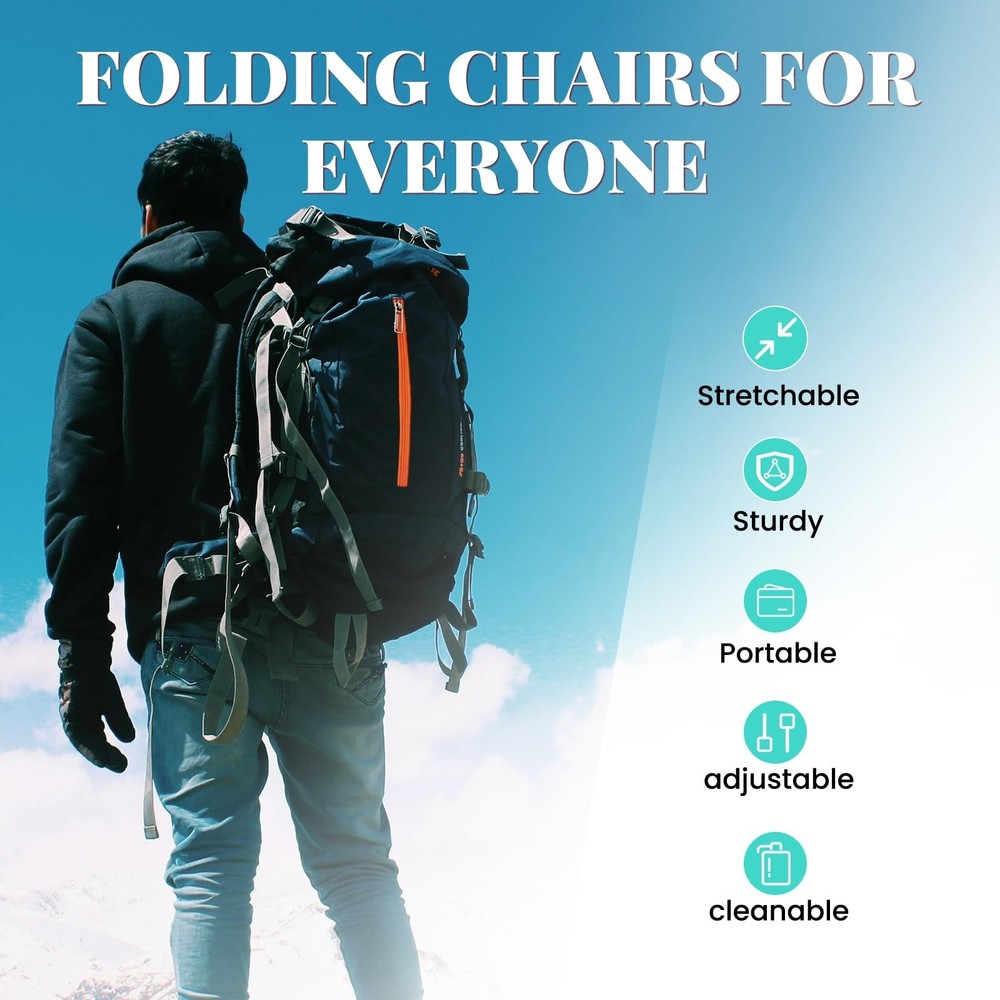 2 Pack Upgraded Collapsible Stool Folding Stool with Cushion,Retractable Fold...