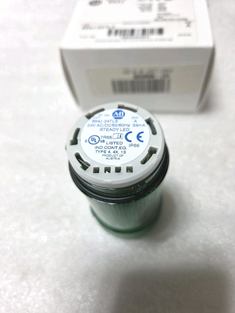 Allen-Bradley 854J-24TL3 Stack Light Module Green 24V AC/DC N£W