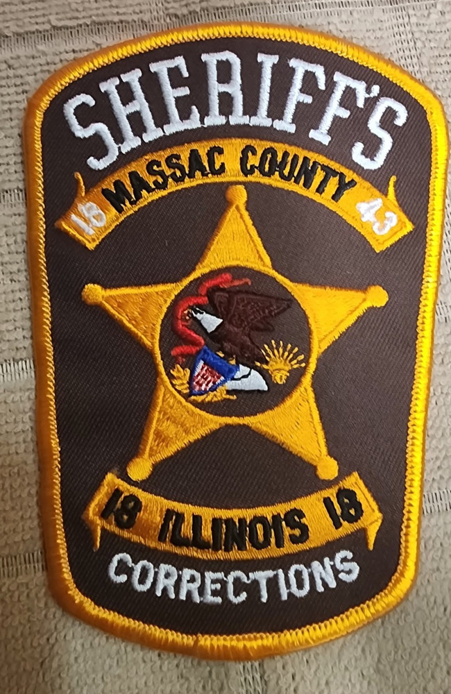IL Nassac County Illinois Sheriff's Corrections Department Patch